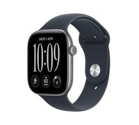 Montre connectée Apple Watch Series 12 OLED 46mm 416x496 pixels tactile GPS WiFi satellite gris MJEJ4ZR/A