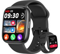 Montre Connectée Avec Appel Bluetooth, Montre Étanche Natation Ip68, 1,83"" Smartwatch Femme Homme, 100+ Sports, Fréquence Cardiaque, Spo2, Pression, Sommeil, Fitness Tracker Pour Android Ios