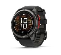 Montre connectée avec bracelet en silicone Garmin Fēnix® 8 Pro - 51 mm, MicroLED Noir TU