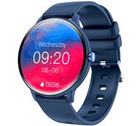 Montre connectée avec ECG, fréquence cardiaque, tension artérielle Blue