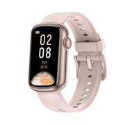Montre Connectée Avec Ecg, Fréquence Cardiaque, Tension Artérielle, Moniteur De Sommeil, Podomètre Or Rose