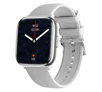 Montre connectée avec suivi de santé et appels Bluetooth 7 jours, gris