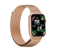 DCU Advance Tecnologic 34157043 smartwatche et montre de sport 4,85 cm (1.91") IPS 44.5 mm Numérique 240 x 280 pixels Écran tactile Or