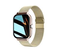 Montre Connectée - AVIZAR - Balnéo - Écran 1 69"" - Bluetooth 5.1 - IP67 - Acier Doré