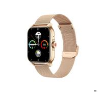 Montre Connectée - AVIZAR - Lumos - Dorée - Suivi cardiaque - Appels depuis le poignet