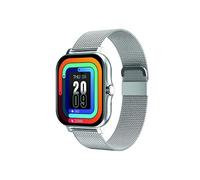 Montre Connectée Balnéo Écran 1,69' Bluetooth 5.1 IP67 Bracelet Acier Argent