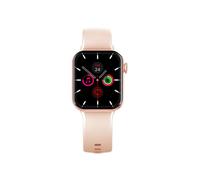 Bigben Connected Montre connectée Square 1,8" HD Appels Bluetooth IP67 Autonomie 7 jours Or rose