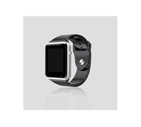 Montre Connectée Bluetooth 1.54' Musique Appels Photos Compatible Android Argent