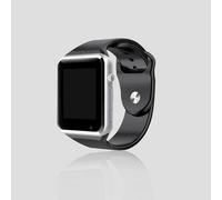 Montre Connectée Bluetooth 1.54' Musique Appels Photos Compatible Android Argent Yonis