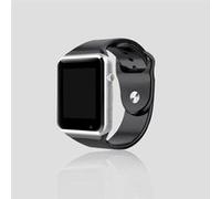 Montre Connectée Bluetooth 1.54' Musique Appels Photos Compatible Android Argent