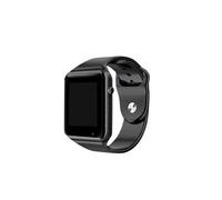 Montre Connectée Bluetooth 1.54' Musique Appels Photos Compatible Android Blanc