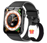 Montre Connectée Bluetooth Blackview R30 Pro pour Femme Homme 100+ Sport Modes 10m Étanche compatible iOS Android - Noir