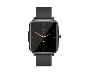 Montre connectée Bluetooth étanche certifiée IP68, autonomie de 15 jours, Akashi Black