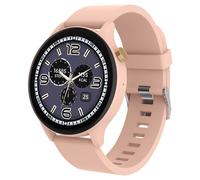 Montre Connectée Bluetooth Etanche Ip67 Maxlife Rose Clair