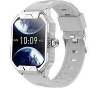 Montre Connectée Bluetooth FW06 - Appels, Fréquence Cardiaque, Pression Sanguine, Oxymétrie - Argenté G