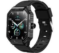 Montre Connectée Bluetooth FW06 - Appels, Fréquence Cardiaque, Pression Sanguine, Oxymétrie - Noire G