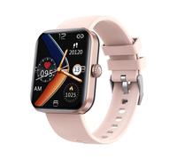 Montre connectée Bluetooth tendance, F57l, montre connectée de surveillance de la glycémie, test de glycémie non invasif, rose (HK)