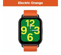 Montre Connectée Btalk Pour Hommes,Écran Couleur 1.86 Pouces,Appels Vocaux,Santé Et Fitness - Type Electric Orange