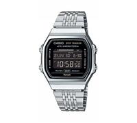 Casio Montre Mixte ABL-100WE-1BEF – Numérique Quartz 38 mm Plexiglas Argent