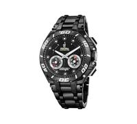 FESTINA Montre Connectée Hybride Homme Bracelet Acier Noir Étanche F20762/3 | Verre Saphir Anti-Rayures, Étanche 20 ATM, Bracelet Acier Inoxydable, Connected, Montre Homme, Smartwatch Hybride, F20762/3