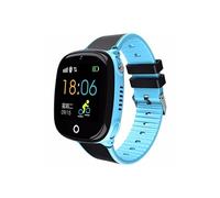 Montre connectée,Compatible enfant ,SOS Voice GPS Camera 2G bande Etanche ,ABS + verre - Bleu