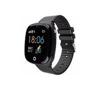 Montre connectée,Compatible enfant ,SOS Voice GPS Camera 2G bande Etanche ,ABS + verre - Noir