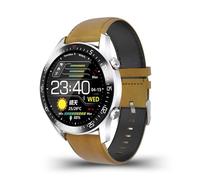 Montre connectée de luxe pour hommes - RUMOCOVO - P644 - Podomètre - Fréquence cardiaque - Tension artérielle