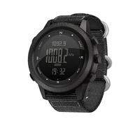 Montre connectée de sport numérique multifonction APACHE-46 pour homme, étanche, bracelet en nylon