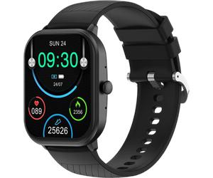 Montre connectée Denver SWC-187B 2,04 pouces Noir
