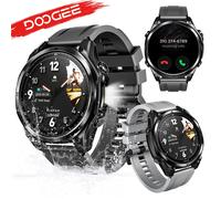 Montre connectée DOOGEE Anywise W1 étanche, écran AMOLED 1,43'', GPS, suivi de mouvement, fréquence cardiaque, détection de SpO2, appels Bluetooth BLACK