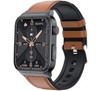Montre connectée E500,ELVANZA,suivi de la fréquence cardiaque,ECG,tensiomètre,podomètre,montre de sport Bluetooth,recharge par induction,prévisions météo,compatible avec les téléphones iOS et Android,