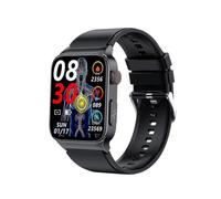 Montre connectée E500 pour la surveillance de la glycémie, ECG et température. Mesure non invasive de la glycémie. Étanche IP68.