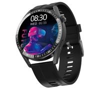 Montre Connectée Écran Couleur 1.32 Pouces Appels Bluetooth Santé IP67 28 Modes Noir YONIS