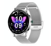 Montre Connectée Écran Couleur Bluetooth Appel Cardio Gold 25 Jours Autonomie Argent Yonis