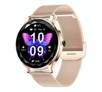 Montre Connectée Écran Couleur Bluetooth Appel Cardio Gold 25 Jours Autonomie Or Yonis