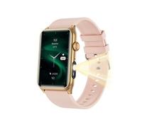Montre connectée ELVANZA Ecran HD 1,57 pouces Appels Bluetooth IP68 Rose