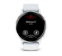 Montre connectée en acier inoxydable avec boîtier et bracelet en silicone Garmin Venu® 3 45 mm TU