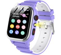 Montre Connectée Enfant 26 Jeux Podomètre Téléphone Sos Caméra Hd Vidéo Lecteur Mp3 Réveil Calories Digitale Smart Watch Montre Enfant Garcon Garçon Fille 3 4 5 6 7 8 9 10 Ans (Rose)