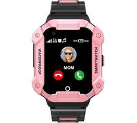Montre Connectée Enfant - 4g Gps Smartwatch Téléphone Pour Filles Et Garçons Avec Appel Sos Wifi Caméras Musique, Montre Intelligente Enfants De 5 À 12 Ans(Rose)[X825]