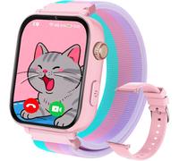 Montre Connectée Enfant 4G Gps, Smartwatch Téléphone Pour Filles Garçons Avec Appel Vidéo Sos Podomètre Mode Classe, Montre Cadeau Pour Enfants 5-12 Ans[MON9260978]