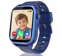 Montre Connectée Enfant 4G GPS+WiFi+LBS Appel Vidéo SOS Écran HD 1,83" | Smartwatch Chat Vocal Localisation en Temps Réel Zone de sécurité Contrôle Parental Mode École IP68 Cadeau Fille Garçon