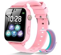 Montre Connectée Enfant 4g, Smartwatch Téléphone Pour Filles Garçons Avec Gps, Sos, Wifi, Intelligente Enfants 4 À 12 Ans, Rose