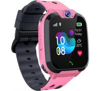Montre Connectée Enfant Avec Appel, Montre Telephone Avec Sim 16 Jeux Caméra Musique Mp3 Réveil Hd Écran Tactile Et Carte Sd Interne, Montre Intelligente Enfant Cadeaux Pour Filles Garçons
