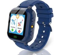 Montre Connectée Enfant Avec Carte Sim Montre Telephone Avec Sim Appel Sms Sos 25 Jeux Appareil Photo Podomètre Réveil Montre Connectée Avec Carte Sim Cadeaux De Noël Pour Garçons Filles Ble[X1595]