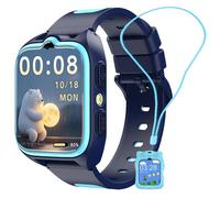 Blackview Montre connectée pour enfants Z30 1,75" 800mAh 4G GPS SOS LED Bleu