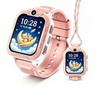 Blackview Z40 Pro 1,85" Montre connectée pour enfants, Fonction Tap-to-Friends, GPS+WiFi+LBS, 850 mAh, Bouton SOS, 4G, Mode école (sans jeux), IP68, Compteur de pas, Rose