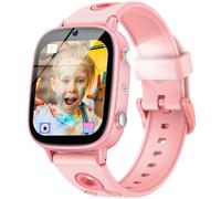 Montre Connectée Enfant Cadeaux Smartwatch: 1.8" Kid Watch HD Caméra et Lecteur Vidéo IP68 Étanche Montre Podometre non Connectée pour Filles Garçons avec Carte d'étude Histoires et 26 Jeux de Puzzle