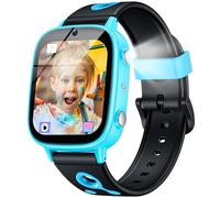 Montre Connectée Enfant Cadeaux Smartwatch: 1.8" Kid Watch HD Caméra et Lecteur Vidéo IP68 Étanche Montre Podometre non Connectée pour Filles Garçons avec Carte d'étude Histoires et 26 Jeux de Puzzle