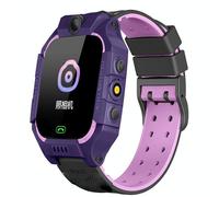 Montre Connectée Enfant Caméra Géolocalisation SOS Jeux Violet YONIS
