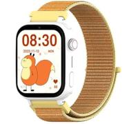 DCU TECNOLOGIC - Montre Connectée Enfant avec système Android - Whatsapp - Positionnement GPS - Appels vidéo - Bouton SOS - Contrôle Parental - Couleur: Orange